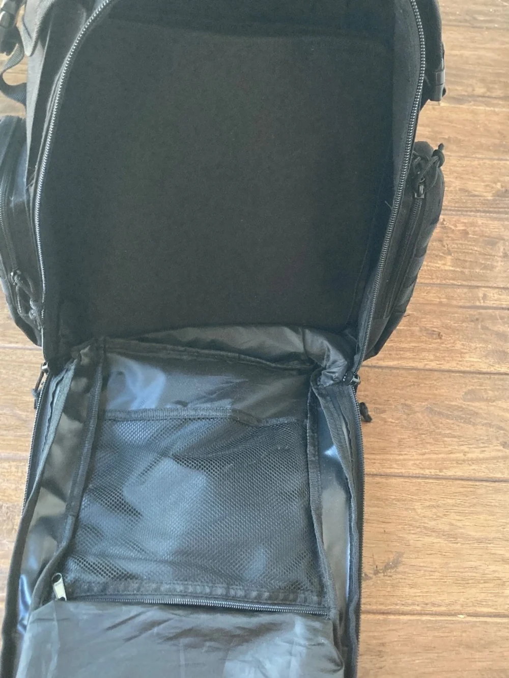 Sager Creek Baby Backpack Diaper Bag for Men FDE Black Tactical Molle